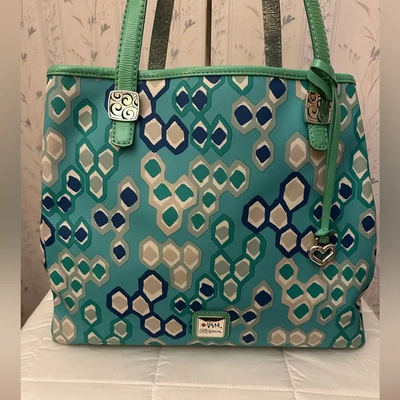 Brighton Vera Bradley Collab Canvas Tote - Picture 2 of 16